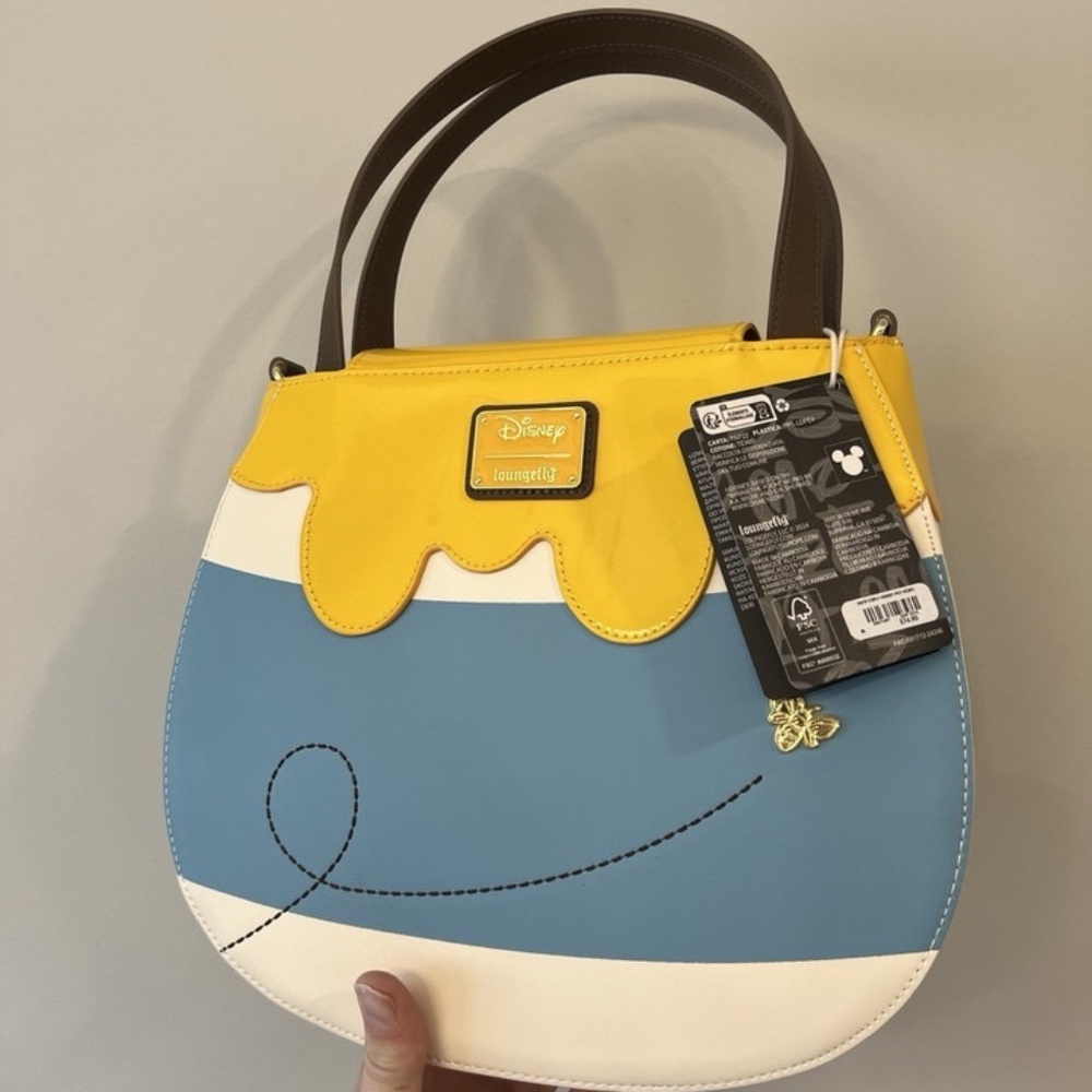 Loungefly Disney Winnie the Pooh Honey Pot Figural Crossbody Bag NWT​ - Picture 6 of 11